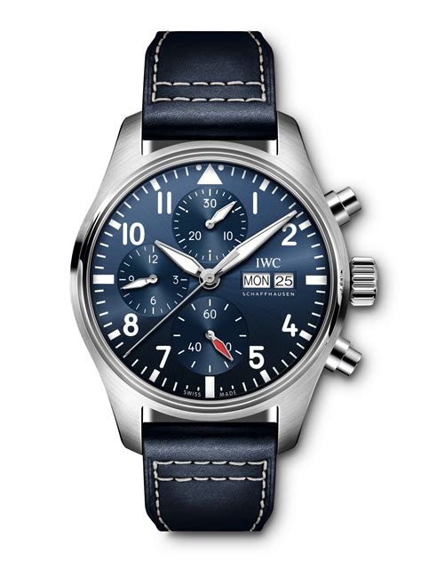 iwc pilot chronograph 41 thickness|iwc pilot spitfire chronograph 41mm.